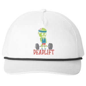 Zombie Deadlift Funny Gym Halloween Workout Snapback Five-Panel Rope Hat