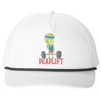 Zombie Deadlift Funny Gym Halloween Workout Snapback Five-Panel Rope Hat