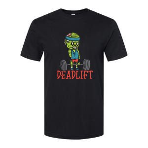 Zombie Deadlift Funny Gym Halloween Workout Softstyle CVC T-Shirt