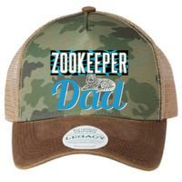 Zookeeper Dad Job Zookeepping Gift Legacy Tie Dye Trucker Hat