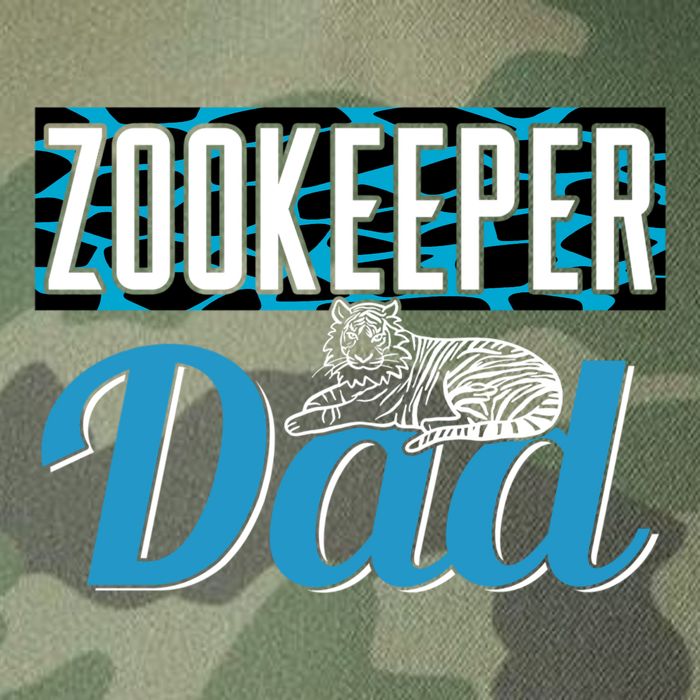 Zookeeper Dad Job Zookeepping Gift Legacy Tie Dye Trucker Hat
