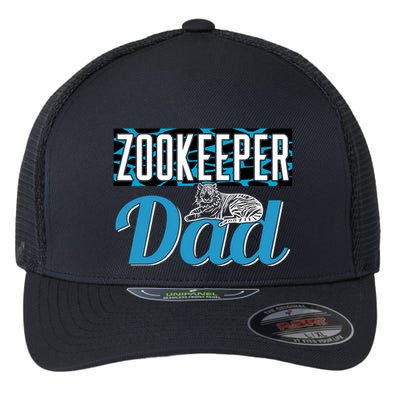 Zookeeper Dad Job Zookeepping Gift Flexfit Unipanel Trucker Cap