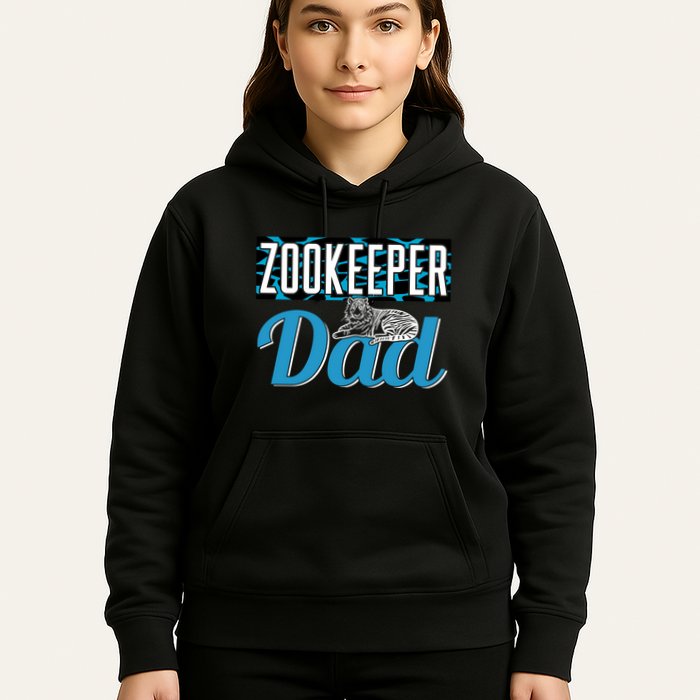 Zookeeper Dad Job Zookeepping Gift Hoodie