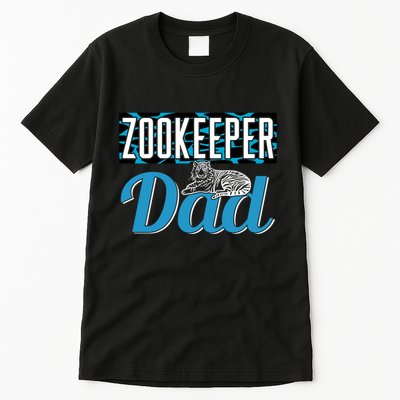 Zookeeper Dad Job Zookeepping Gift Tall T-Shirt