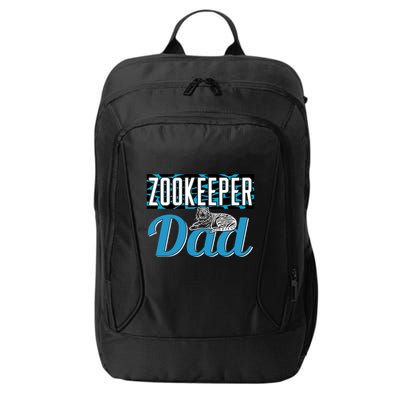 Zookeeper Dad Job Zookeepping Gift City Backpack