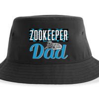 Zookeeper Dad Job Zookeepping Gift Sustainable Bucket Hat