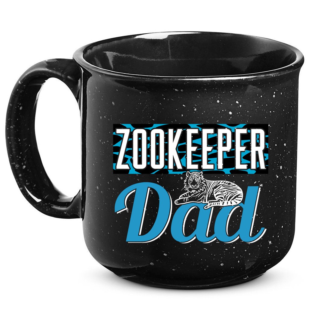 Zookeeper Dad Job Zookeepping Gift 15oz Campfire Ceramic Mug
