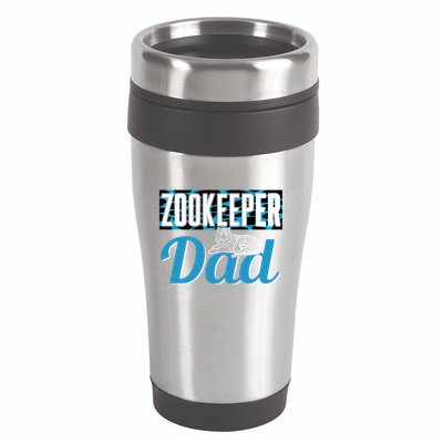 Zookeeper Dad Job Zookeepping Gift 16oz Travel Tumbler