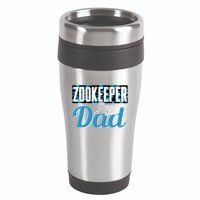 Zookeeper Dad Job Zookeepping Gift 16oz Travel Tumbler