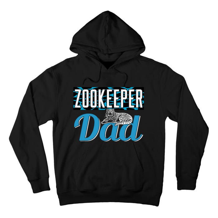 Zookeeper Dad Job Zookeepping Gift Tall Hoodie