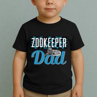 Zookeeper Dad Job Zookeepping Gift Toddler T-Shirt