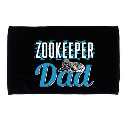 Zookeeper Dad Job Zookeepping Gift Microfiber Hand Towel