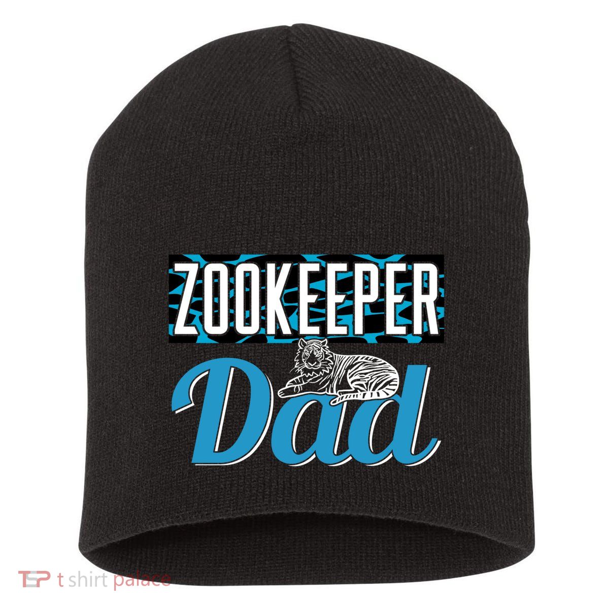 Zookeeper Dad Job Zookeepping Gift Short Acrylic Beanie
