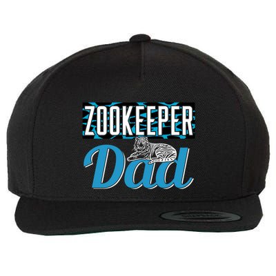 Zookeeper Dad Job Zookeepping Gift Wool Snapback Cap