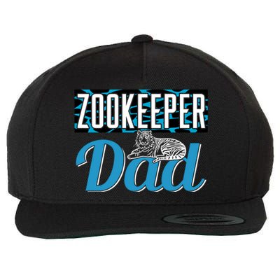 Zookeeper Dad Job Zookeepping Gift Wool Snapback Cap