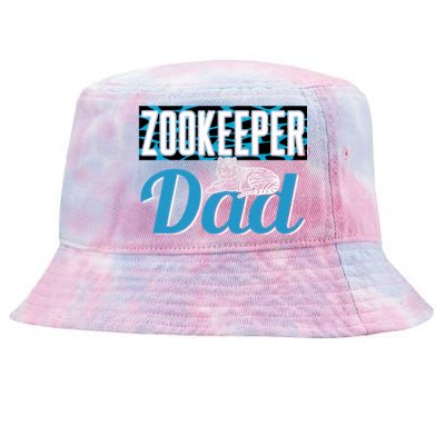 Zookeeper Dad Job Zookeepping Gift Tie-Dyed Bucket Hat