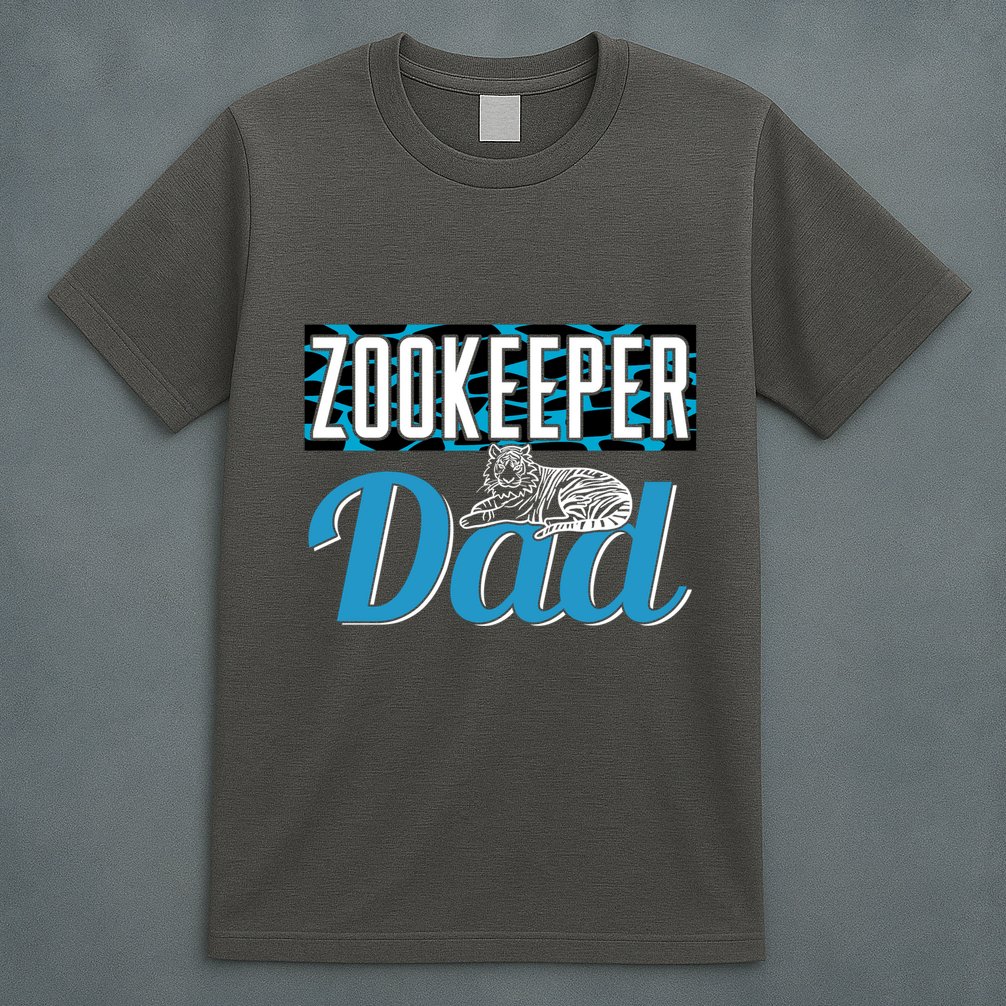 Zookeeper Dad Job Zookeepping Gift T-Shirt