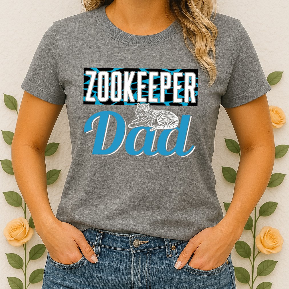 Zookeeper Dad Job Zookeepping Gift Womens T-Shirt
