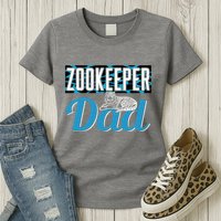 Zookeeper Dad Job Zookeepping Gift Womens T-Shirt
