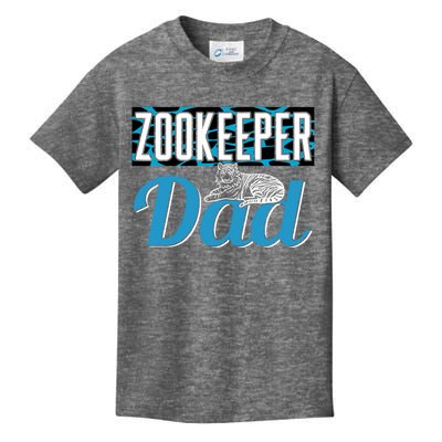 Zookeeper Dad Job Zookeepping Gift Kids T-Shirt