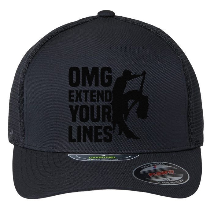 Zouk Dancer Omg Extend Your Lines Zouk Dancing Flexfit Unipanel Trucker Cap