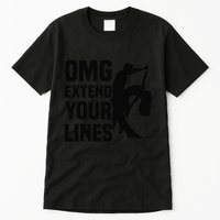 Zouk Dancer Omg Extend Your Lines Zouk Dancing Tall T-Shirt