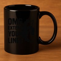 Zouk Dancer Omg Extend Your Lines Zouk Dancing 11oz C Handle Ceramic Mug