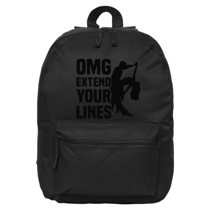 Zouk Dancer Omg Extend Your Lines Zouk Dancing 16 in Basic Backpack
