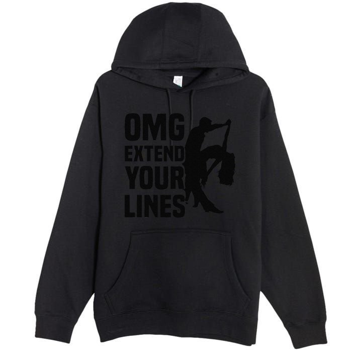 Zouk Dancer Omg Extend Your Lines Zouk Dancing Premium Pullover Hoodie