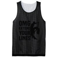 Zouk Dancer Omg Extend Your Lines Zouk Dancing Mesh Reversible Basketball Jersey Tank