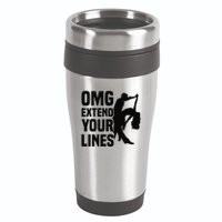 Zouk Dancer Omg Extend Your Lines Zouk Dancing 16oz Travel Tumbler