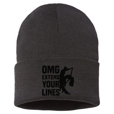 Zouk Dancer Omg Extend Your Lines Zouk Dancing Sustainable Knit Beanie