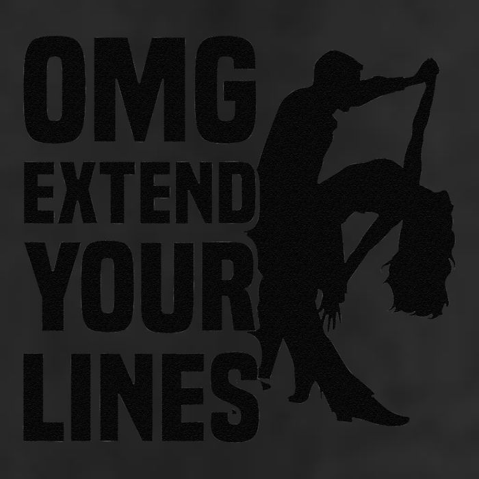 Zouk Dancer Omg Extend Your Lines Zouk Dancing 25L Jumbo Tote