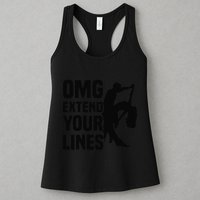 Zouk Dancer Omg Extend Your Lines Zouk Dancing Womens Tank Top