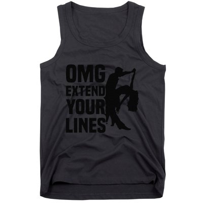 Zouk Dancer Omg Extend Your Lines Zouk Dancing Tank Top