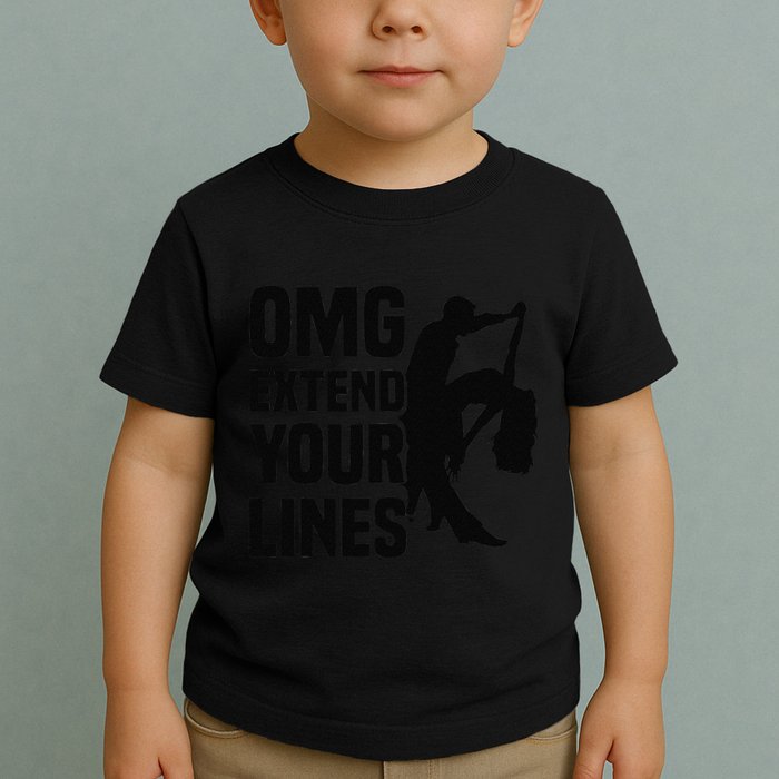 Zouk Dancer Omg Extend Your Lines Zouk Dancing Toddler T-Shirt