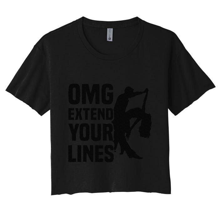 Zouk Dancer Omg Extend Your Lines Zouk Dancing Crop Top