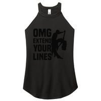 Zouk Dancer Omg Extend Your Lines Zouk Dancing Women's Perfect Tri Rocker Tank