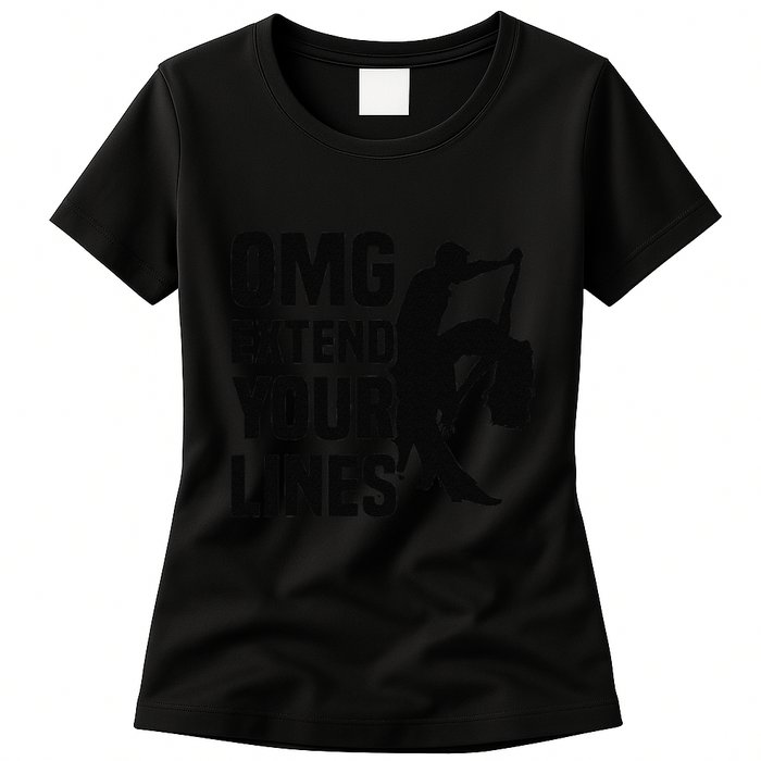 Zouk Dancer Omg Extend Your Lines Zouk Dancing Womens T-Shirt