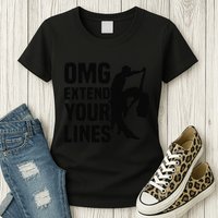 Zouk Dancer Omg Extend Your Lines Zouk Dancing Womens T-Shirt