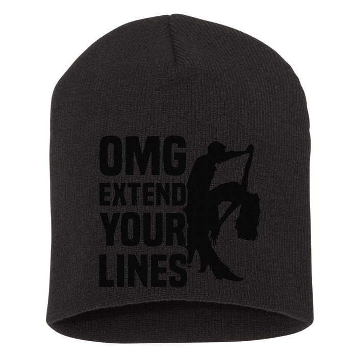 Zouk Dancer Omg Extend Your Lines Zouk Dancing Short Acrylic Beanie