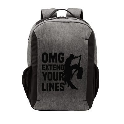 Zouk Dancer Omg Extend Your Lines Zouk Dancing Vector Backpack