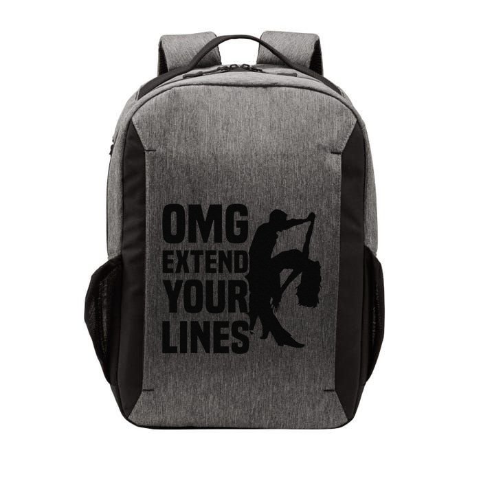 Zouk Dancer Omg Extend Your Lines Zouk Dancing Vector Backpack