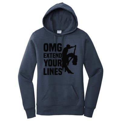 Zouk Dancer Omg Extend Your Lines Zouk Dancing Women's Pullover Hoodie