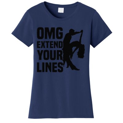 Zouk Dancer Omg Extend Your Lines Zouk Dancing Women's T-Shirt