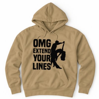 Zouk Dancer Omg Extend Your Lines Zouk Dancing Hoodie