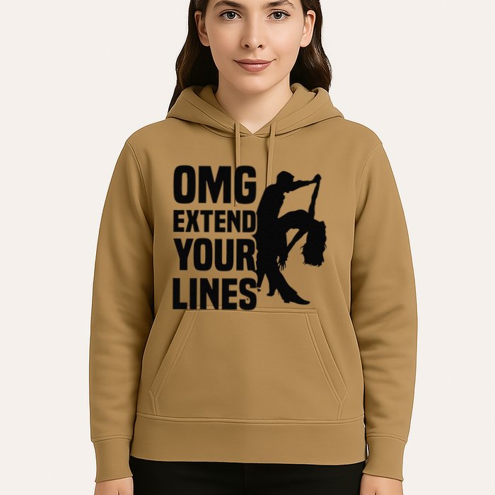 Zouk Dancer Omg Extend Your Lines Zouk Dancing Hoodie