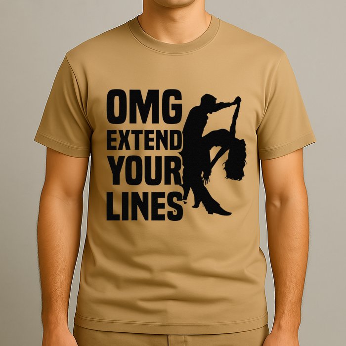 Zouk Dancer Omg Extend Your Lines Zouk Dancing T-Shirt