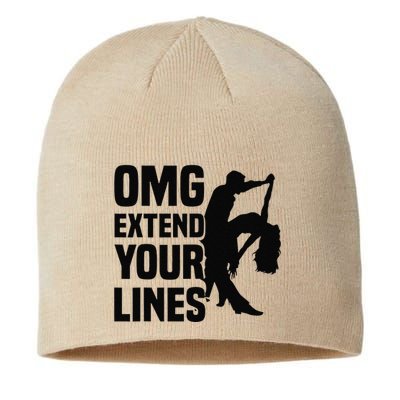 Zouk Dancer Omg Extend Your Lines Zouk Dancing Sustainable Beanie