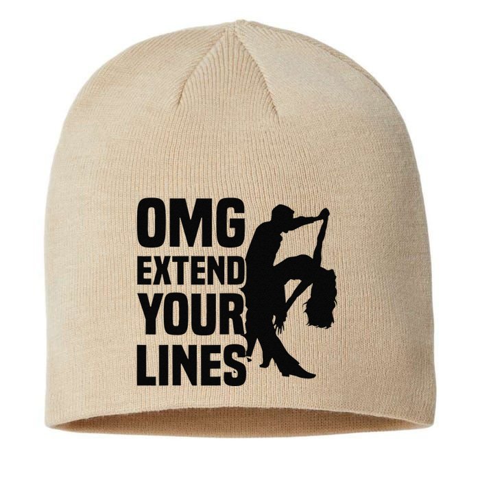 Zouk Dancer Omg Extend Your Lines Zouk Dancing Sustainable Beanie